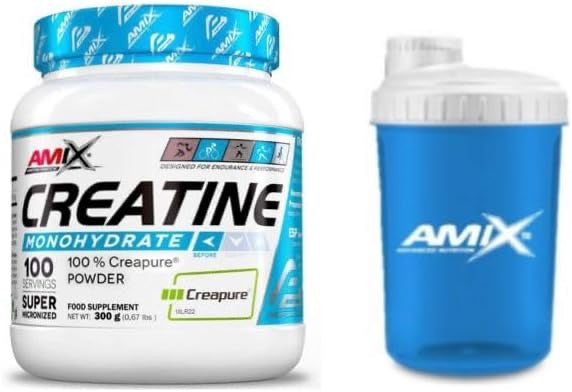 AMIX CREATINE CREAPURE 300 Gr + Batidor de regalo