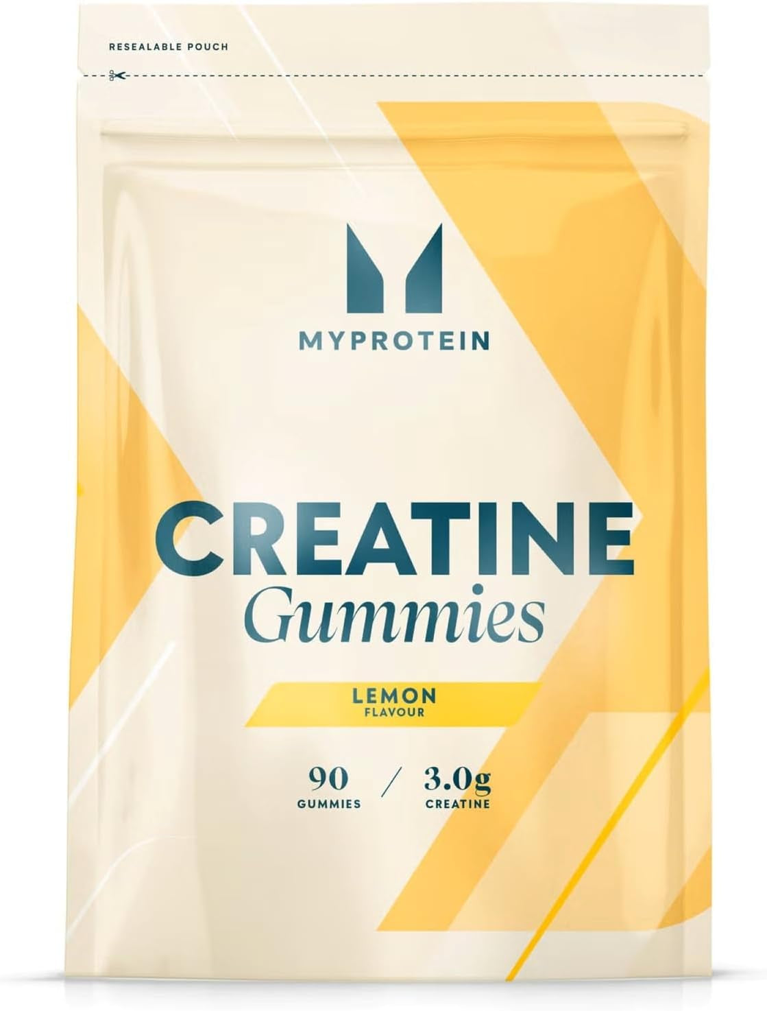 Myprotein Gominolas De Creatina Monohidratada Limón | 3G Creatine Por Porción | 90 Gominolas De Creatina Sabor Limón | Mejora El Rendimiento Y La Potencia En Ejercicio De Alta Intensidad