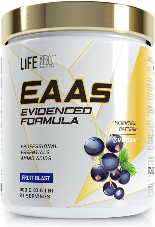 Life Pro Eaas Evidenced Formula 300G | Aminoácidos Esenciales Al Completo | Fórmula MAP | (FRUIT BLAST)