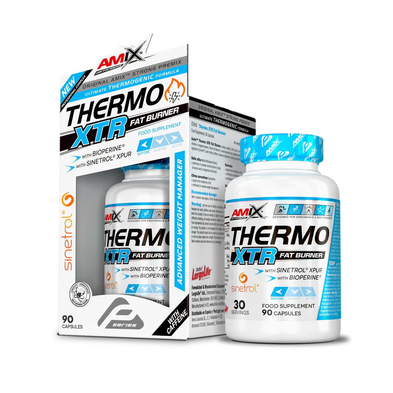 Termogénico Thermo XTR Fat Burnet 90 caps Amix performance