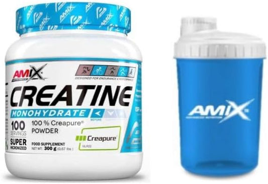 AMIX CREATINE CREAPURE 300 Gr + Batidor de regalo