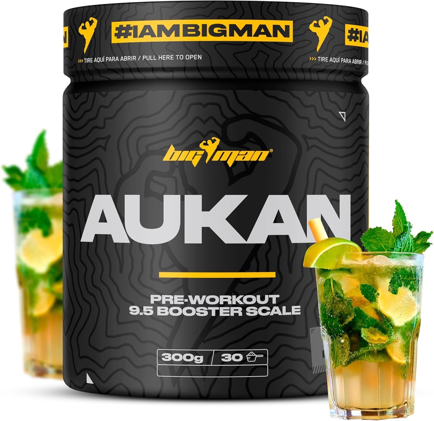 AUKAN PRE-WORKOUT 300 GR (Mojito)