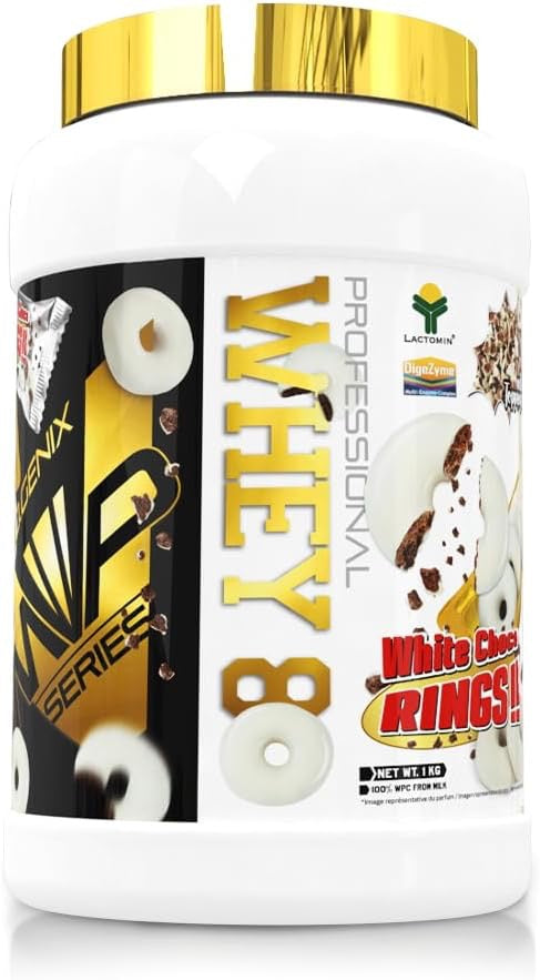 Io.Genix - WHEY 80 PROFESSIONAL 1 KG | Proteína | Concentrado De Suero De Leche | En Polvo (Crema Rica Cookies)