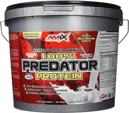 AMIX, Proteínas Para Aumentar Masa Muscular Con Sabor Chocolate, Predator En Formato Bote De 1 Kg